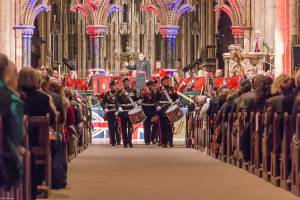 BRADLEY HALL SUPPORTS SOLDIERS CHARITY REMEMBRANCE SERVICE AT DURHAM CATHEDRAL