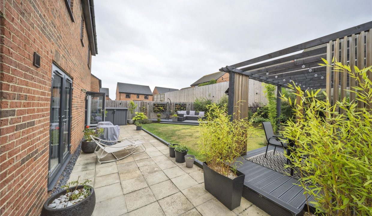 Rear Patio